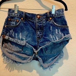 One teaspoon jean shorts